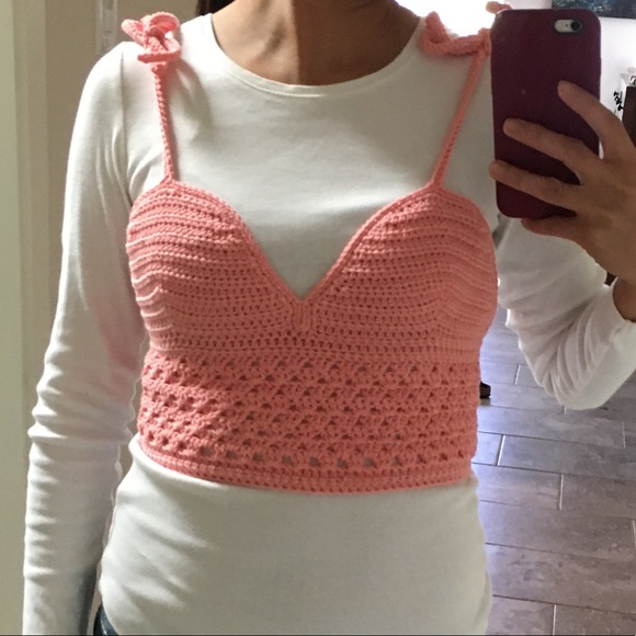 Crop top crochet - Picture 3 of 4